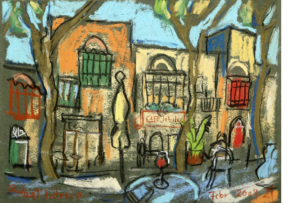<p>Marktplatz von Rabat, Gozo/Malta 2008</p>